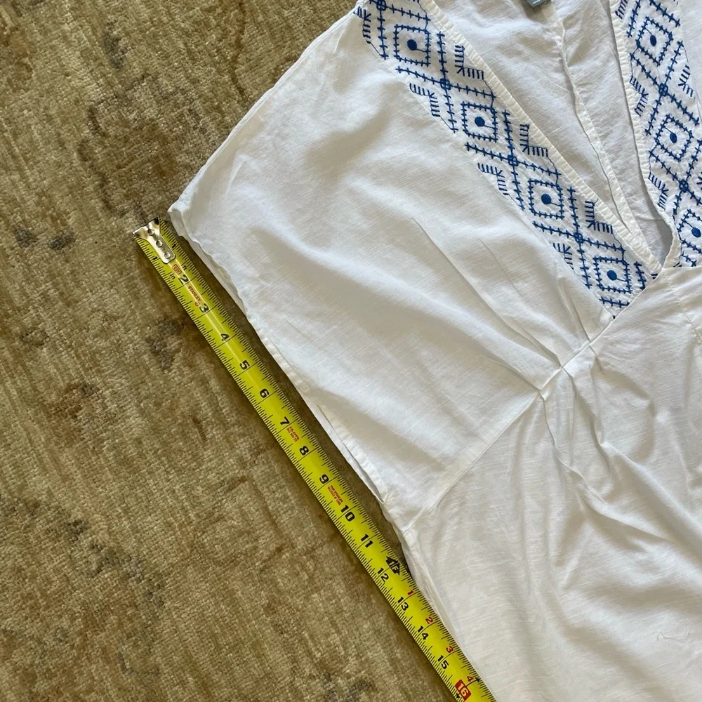 Beautiful white cotton cover up , size S, Old Navy - Picture 5 of 5